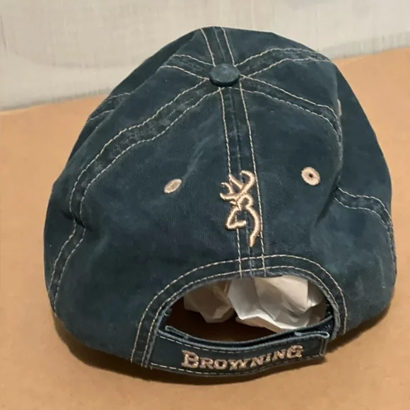 Browning dark blue Cap with Logo - Picture 2 of 4